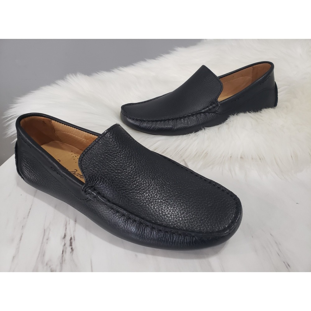 NEW NO BOX 7.5 Massimo Matteo Firenze Mens Venetian Driver Slip-on Loafer Shoes